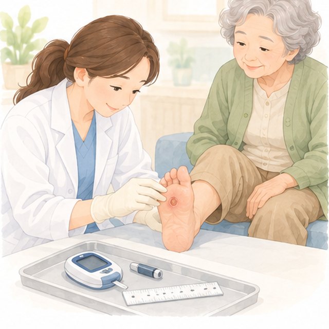 첫 방문 · 원인 평가와 기록 시작 장면 그림