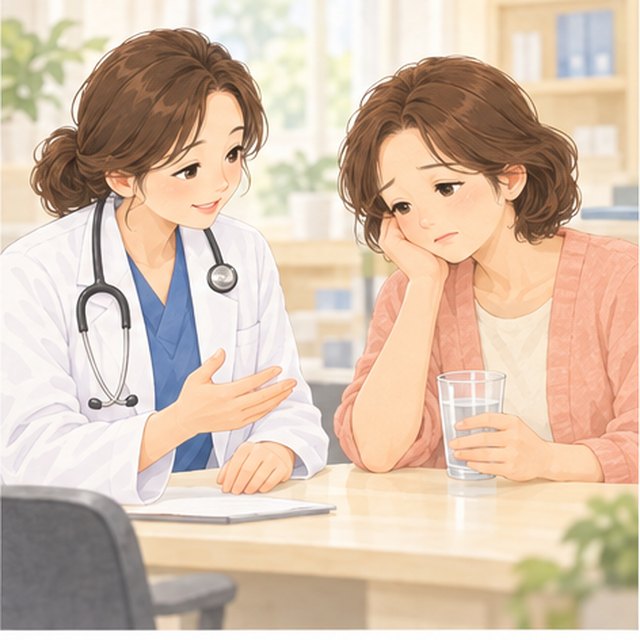 진료 장면 그림